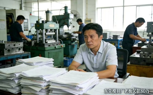 深圳要债公司:东莞模具厂老板欠款80万跑了怎么办