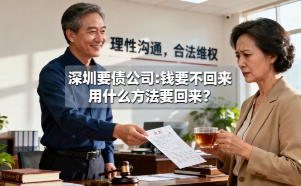 深圳要债公司:钱要不回来用什么方法要回来