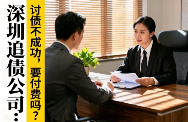 深圳追债公司:讨债不成功要付费吗