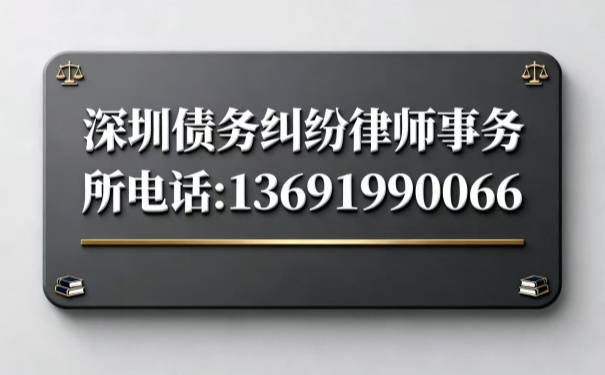 深圳债务纠纷律师事务所电话