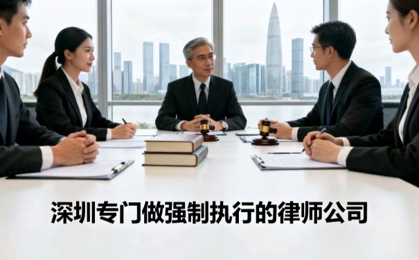 深圳专门做强制执行的律师公司