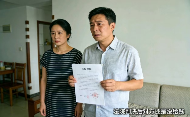 深圳债务公司:法院判决后对方还是没给钱怎么办