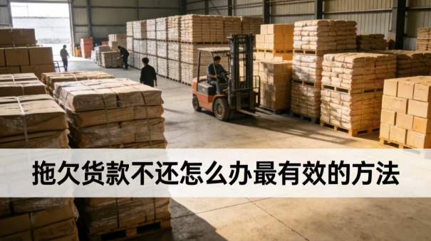 拖欠货款不还怎么办最有效的方法