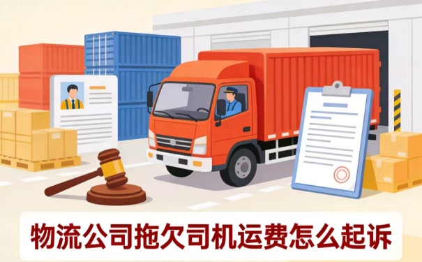 物流公司拖欠司机运费怎么起诉