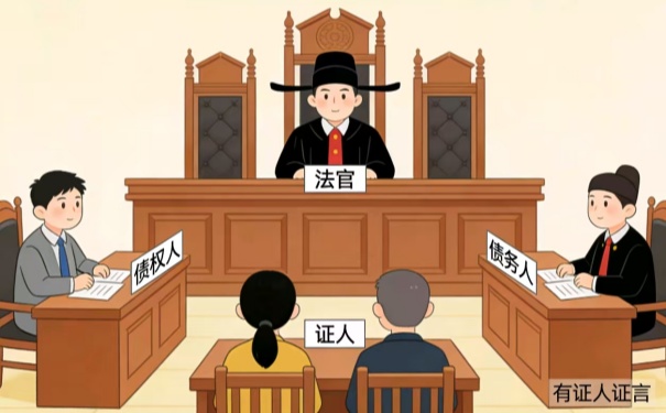 欠钱不还，有证人证言有效吗