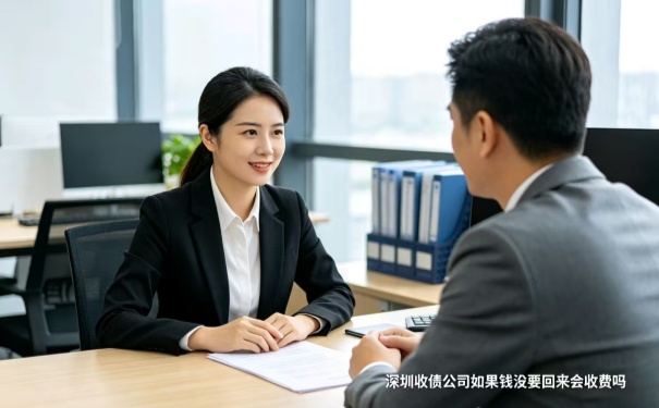 深圳收债公司如果钱没要回来会收费吗？